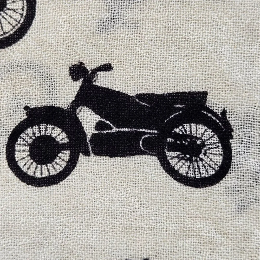 NWOT Barbour Lightweight Lambswool Woven Scarf Motorcycles
